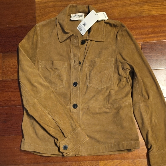 NWT Zadig&Voltaire Suede Jacket - Picture 1 of 3